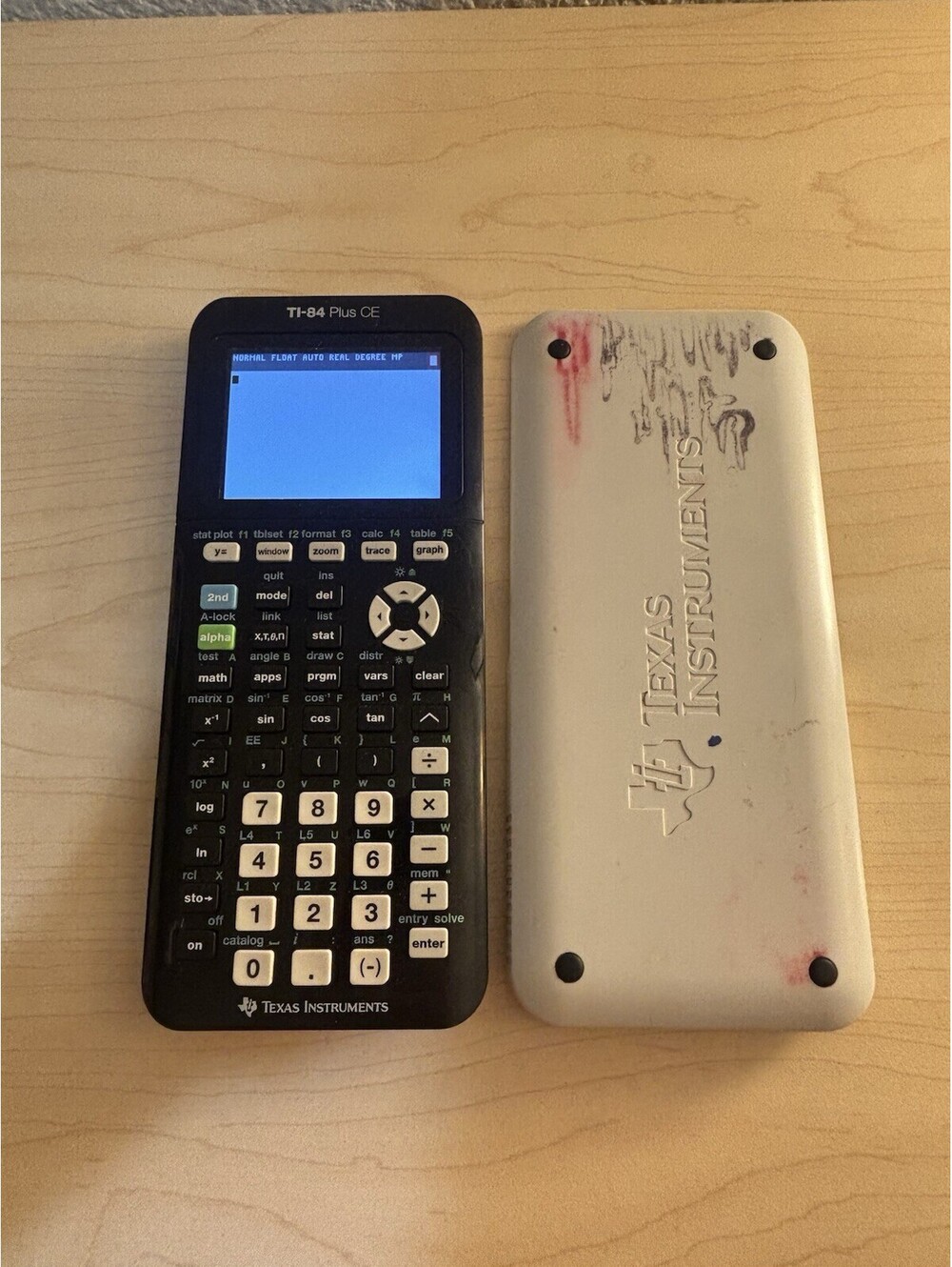 Texas Instruments TI-84 Plus CE Graphing Calculator - WORKS GREAT
